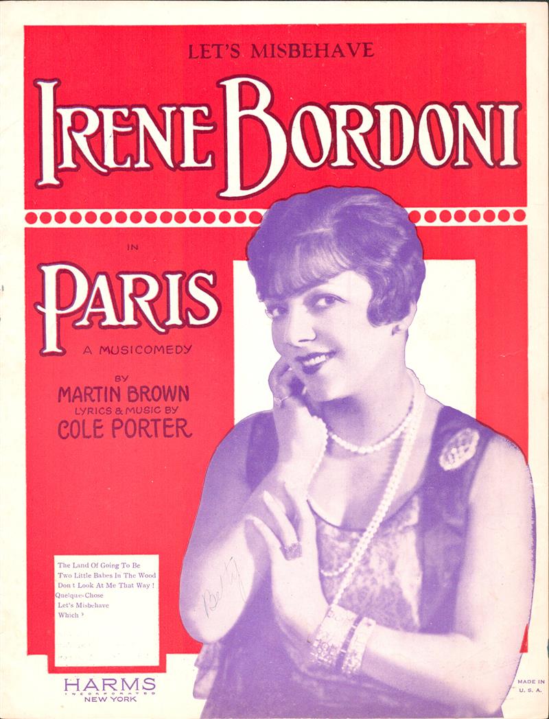 Let's Misbehave (Paris, 1928)