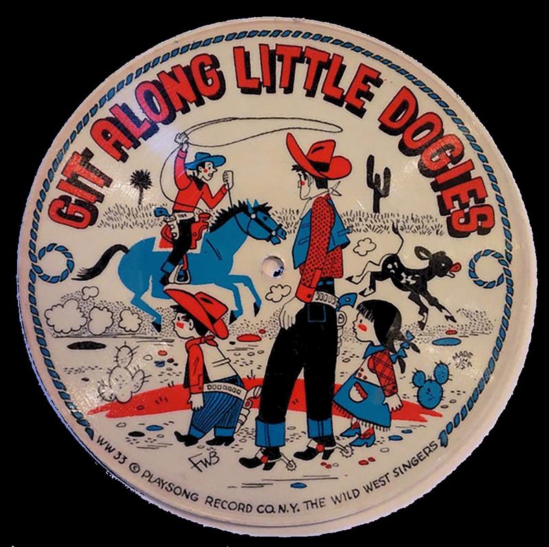 Git Along Little Dogies - Playsong Record Company