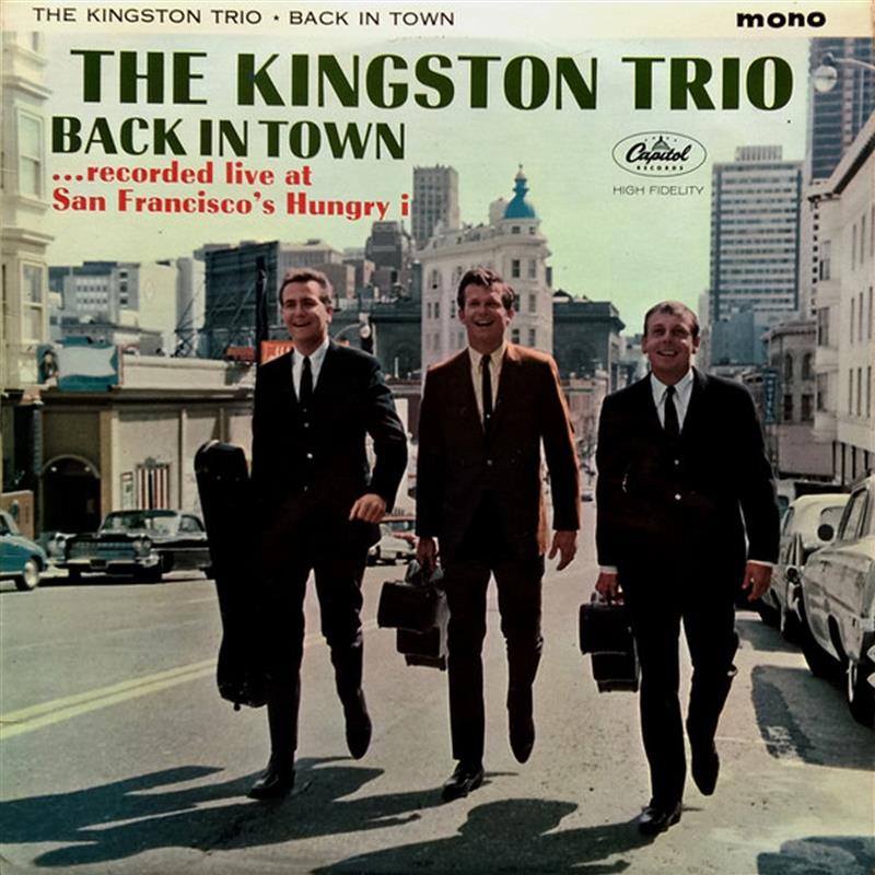 Back In Town - The Kingston Trio - Capitol Records T-2081