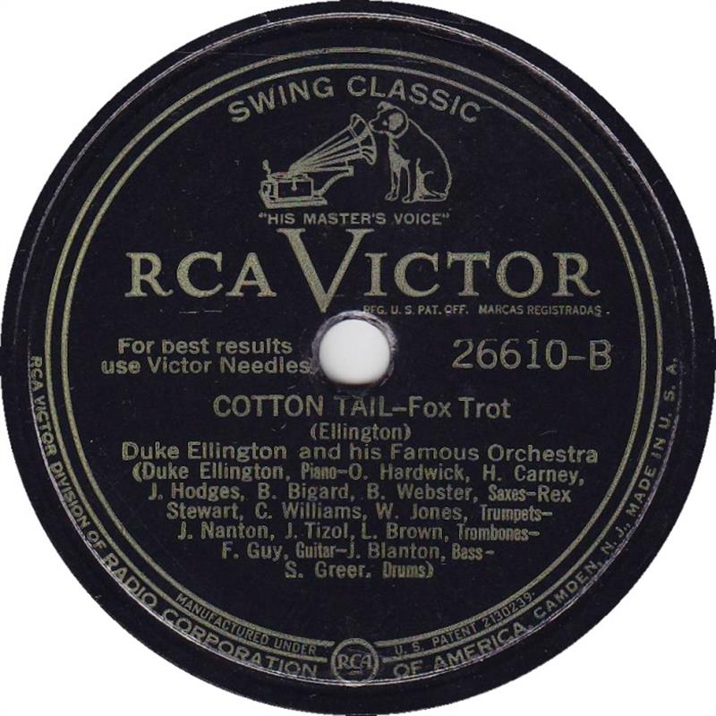 Cotton Tail - Victor (late) Ellington