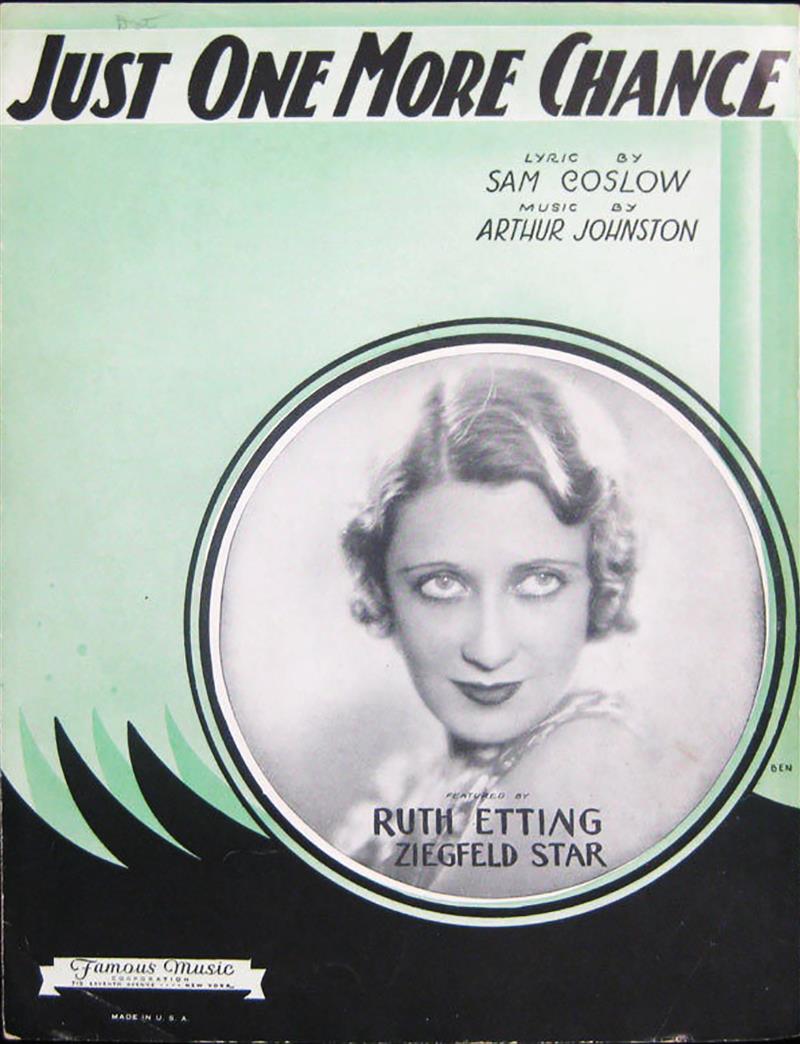 Just One More Chance - Ruth Etting