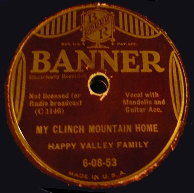 My Clinch Mountain Home - Banner 6-08-53
