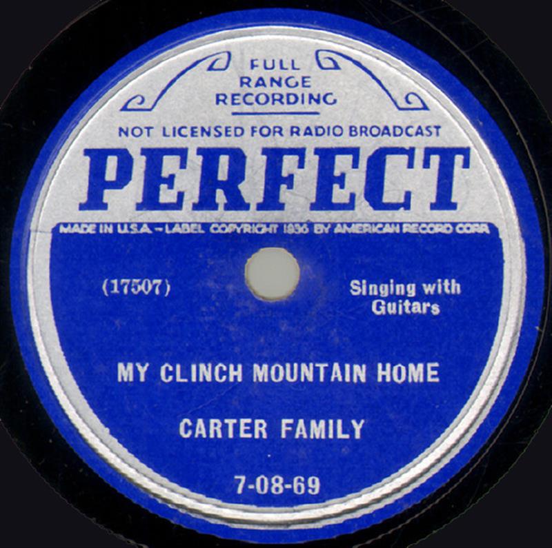 My Clinch Mountain Home - Perfect 7-08-69