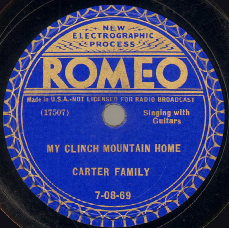 My Clinch Mountain Home - Romeo 7-08-69