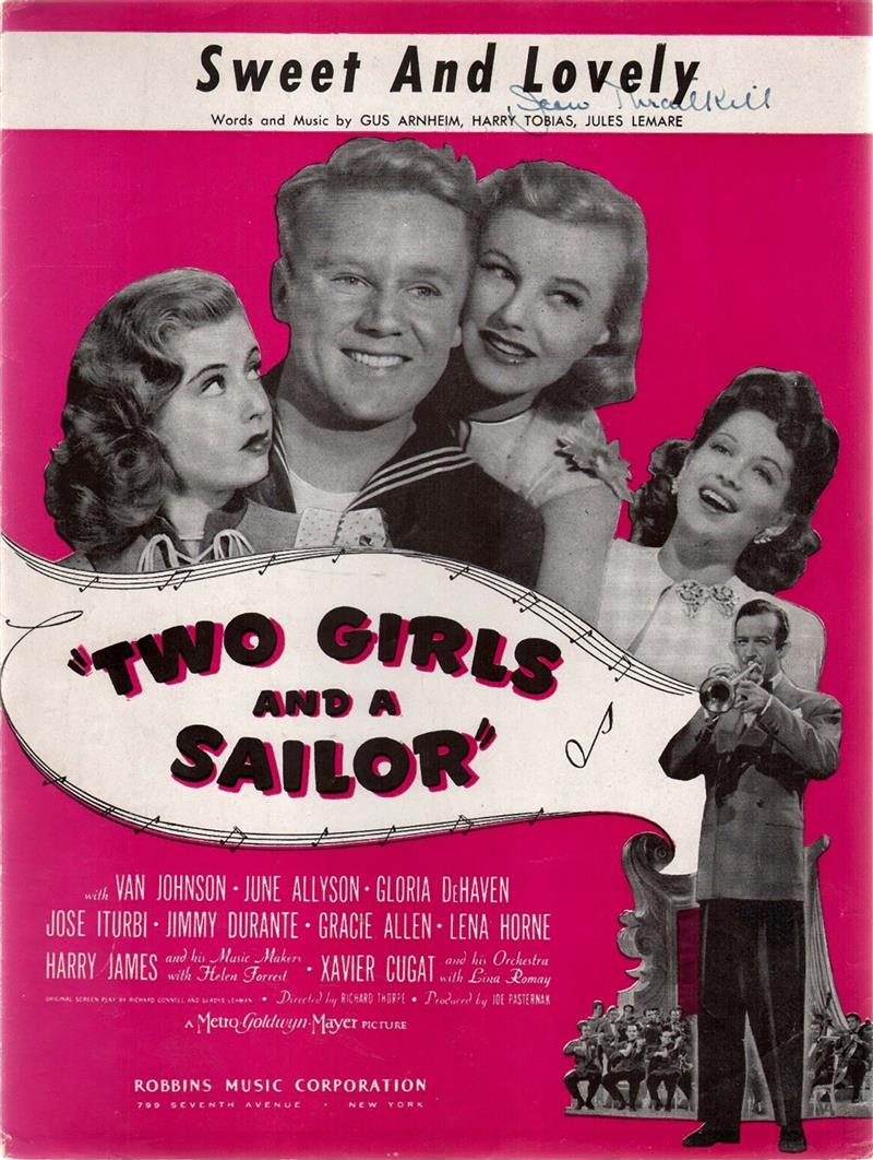 Sweet And Lovely - Two Girls And A Sailor (1944)