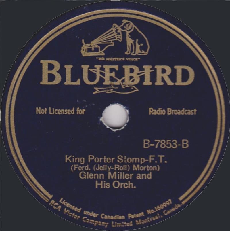 King Porter - Bluebird B-7853-B