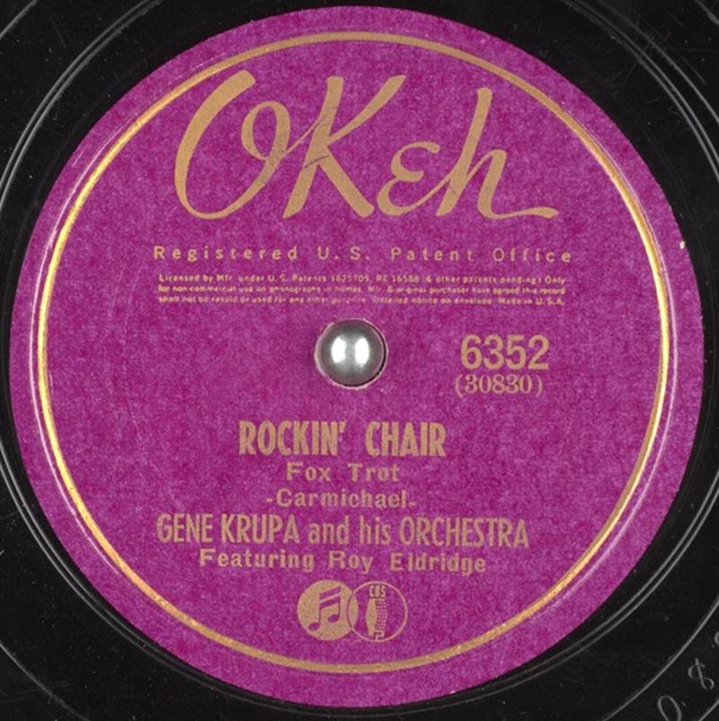 Rockin' Chair - Okeh 6352 Gene Krupa