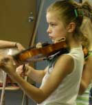 Young fiddlers