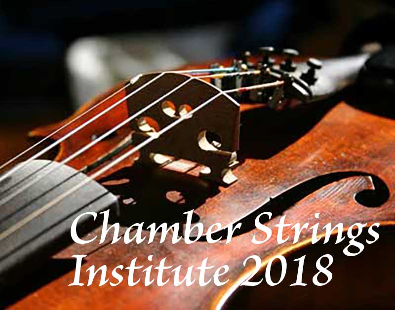 Chamber Strings Institute 2018