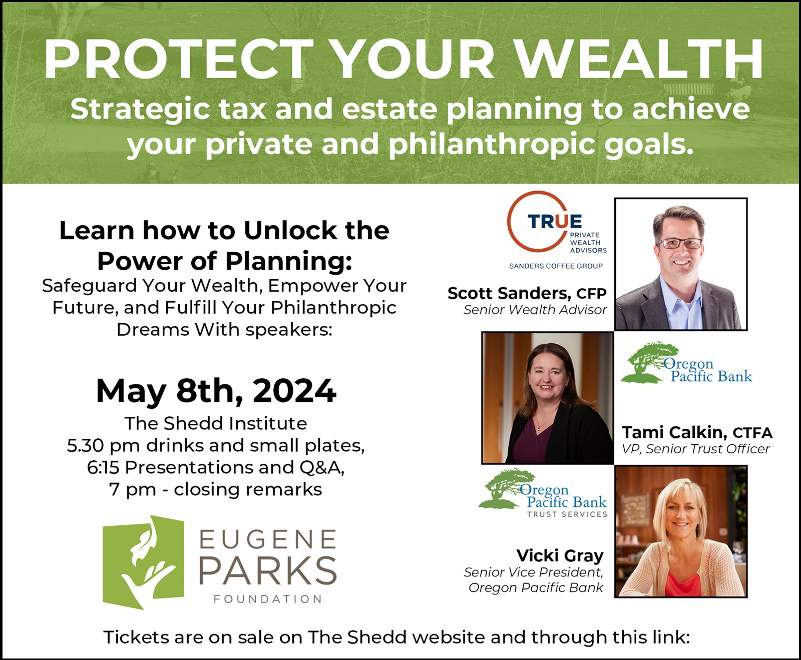 Parks Talk: Protect Your Wealth