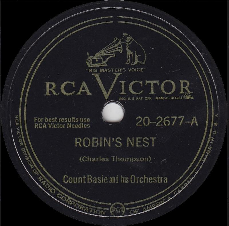 Robin's Nest - Count Basie (RCA Victor 20-2677-A)