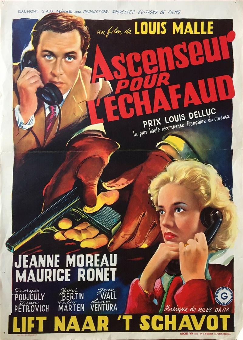 Ascenseur pour L'Echafaud (1958)  Generique