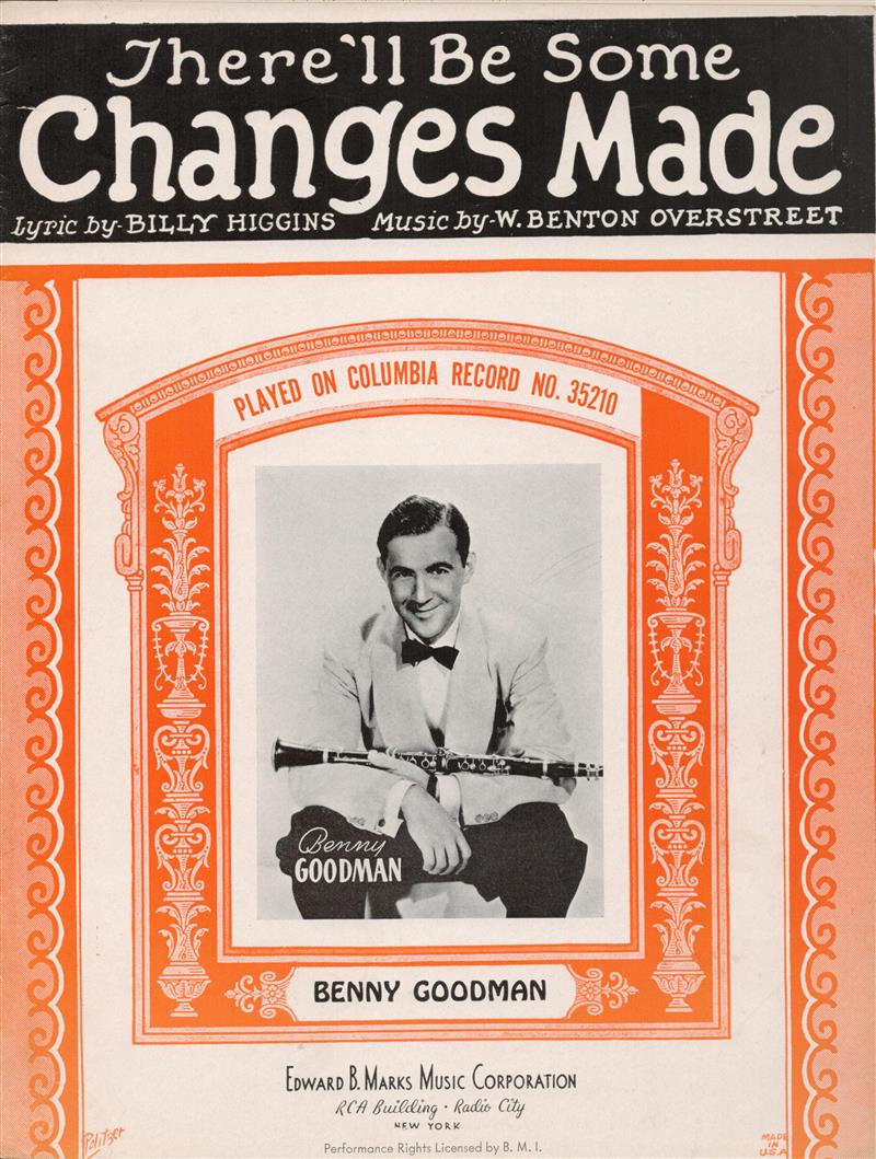 There'll Be Some Changes Made (1939 Goodman black gold)