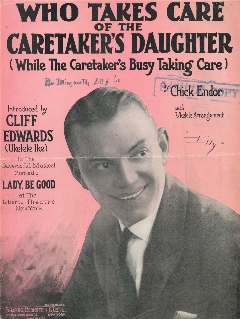 Who Takes Care Of The Caretaker's Daughter (Edwards)