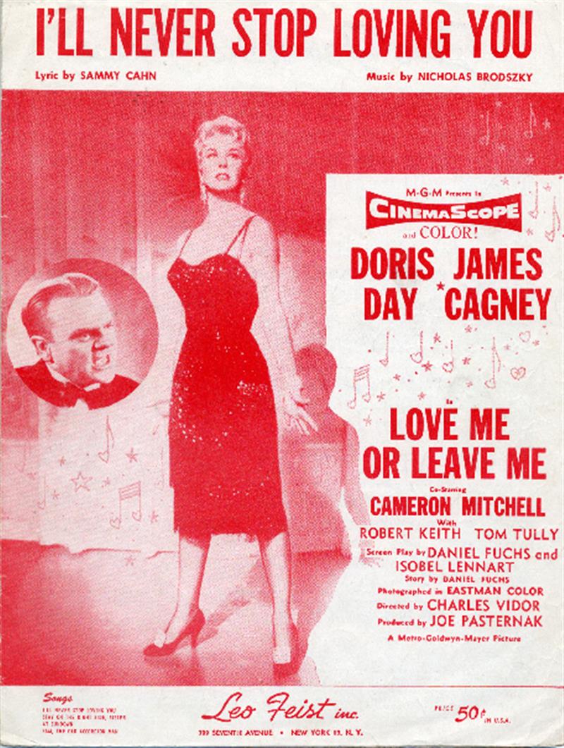 I'll Never Stop Loving You (Love Me Or Leave Me, 1955)