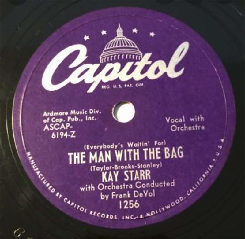 The Man With The Bag - Capitol 1256 (Kay Starr)