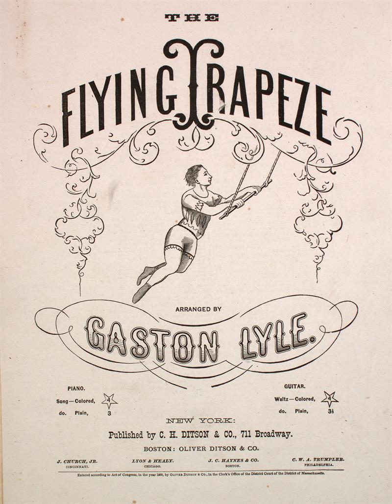 The Flying Trapeze (Ditson) 3