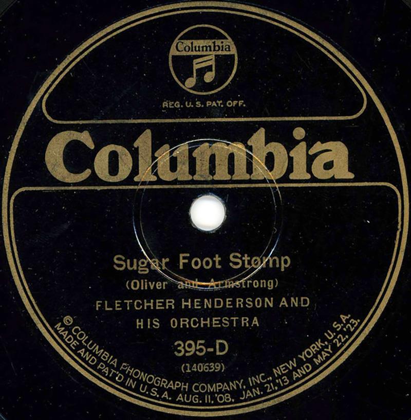 Sugar Foot Stomp - Columbia 395-D