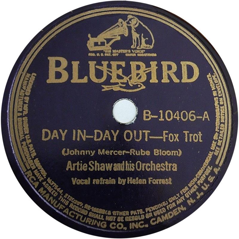 Day In, Day Out - Artie Shaw - Bluebird B-10406A