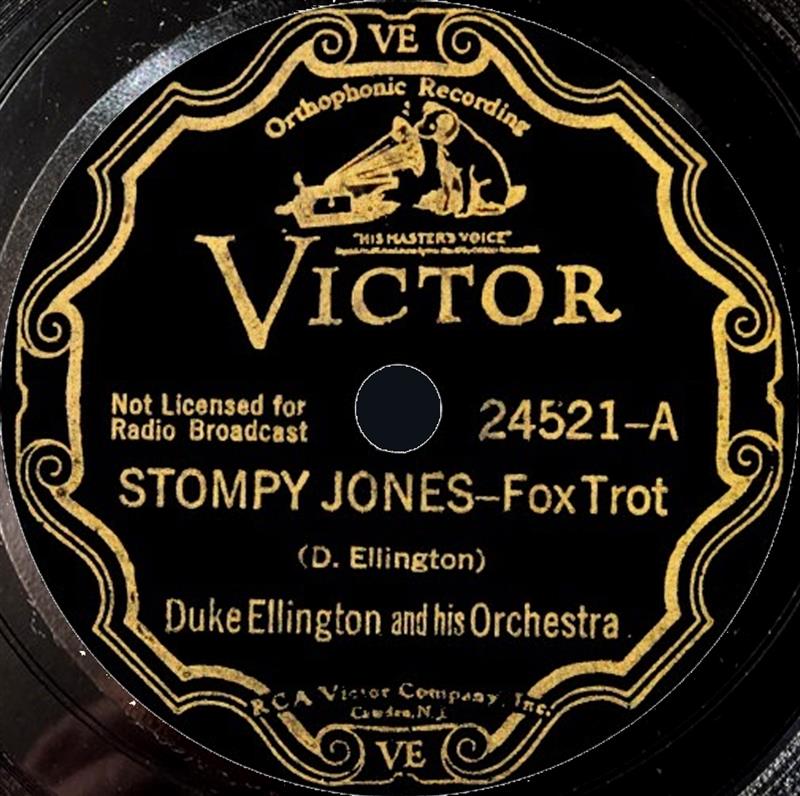 Stompy Jones - Victor 24521-A (Ellington) ver 2