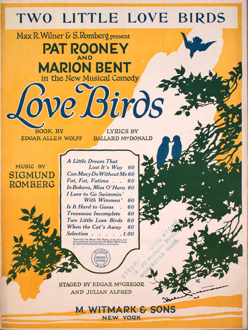 Two Little Love Birds (1921)