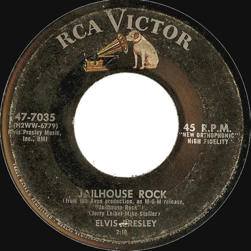 Jailhouse Rock - Elvis Presley [RCA VIctor 47-7035]