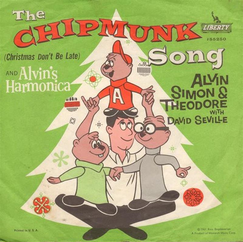 The Chipmunk Song - Liberty 55250 (1961)