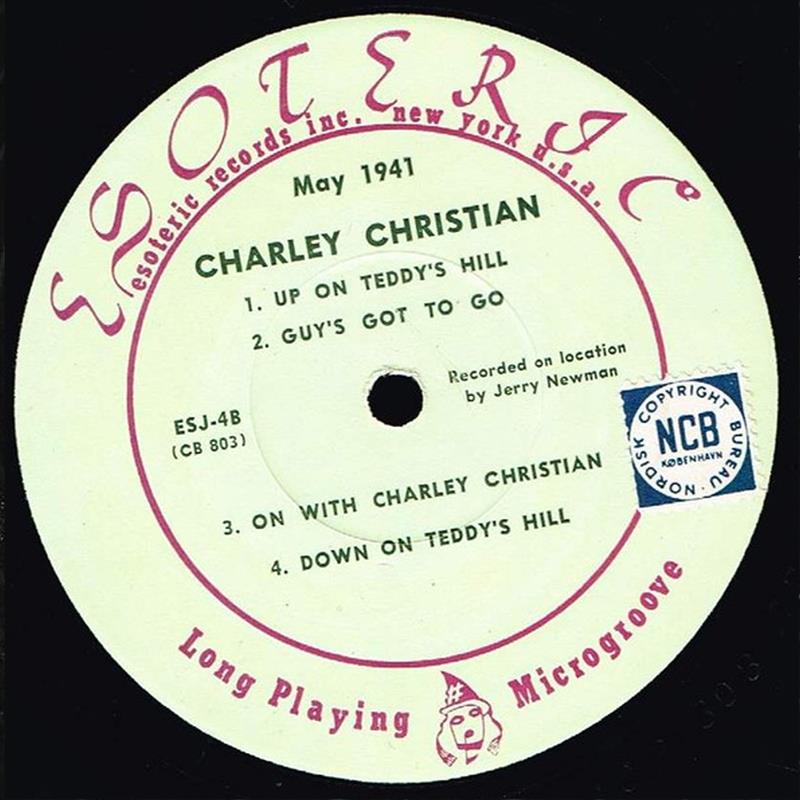 Down On Teddy's Hill - Charley Christian May 1941 - Esoteric ESJ-4B