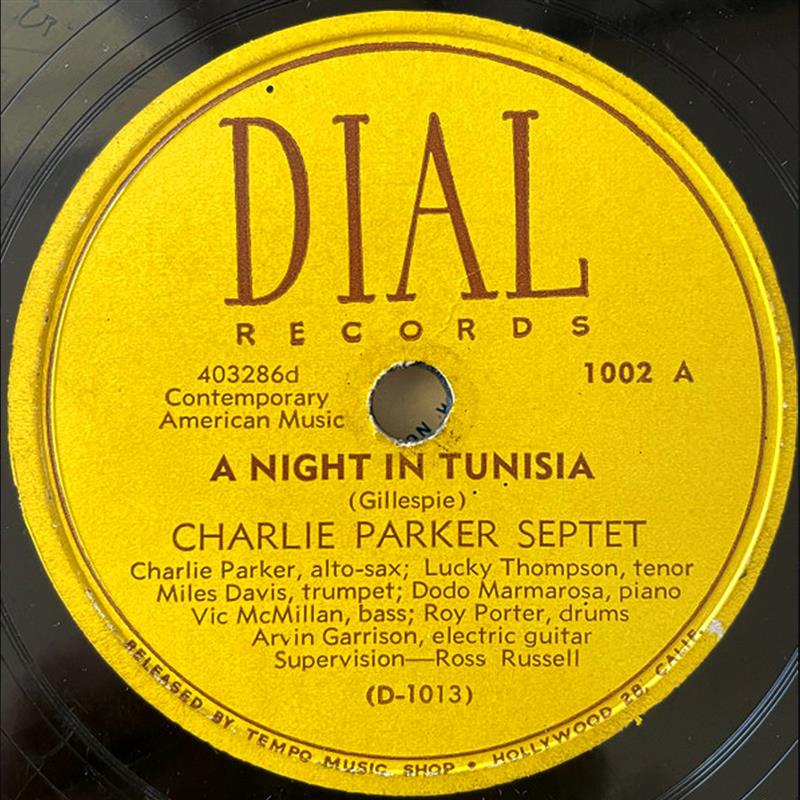 A Night In Tunisia - DIAL 1002-A