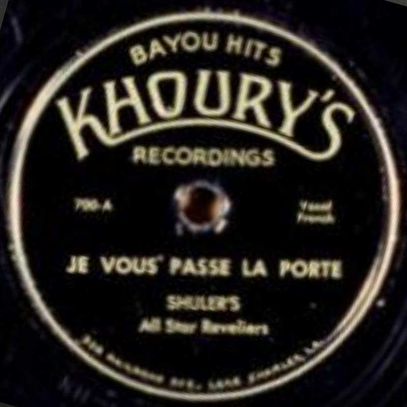 Je Vous Passe La Porte [Kourys c. 1954]
