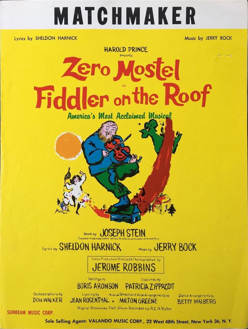 Matchmaker (Fiddler On The Roof 1964)