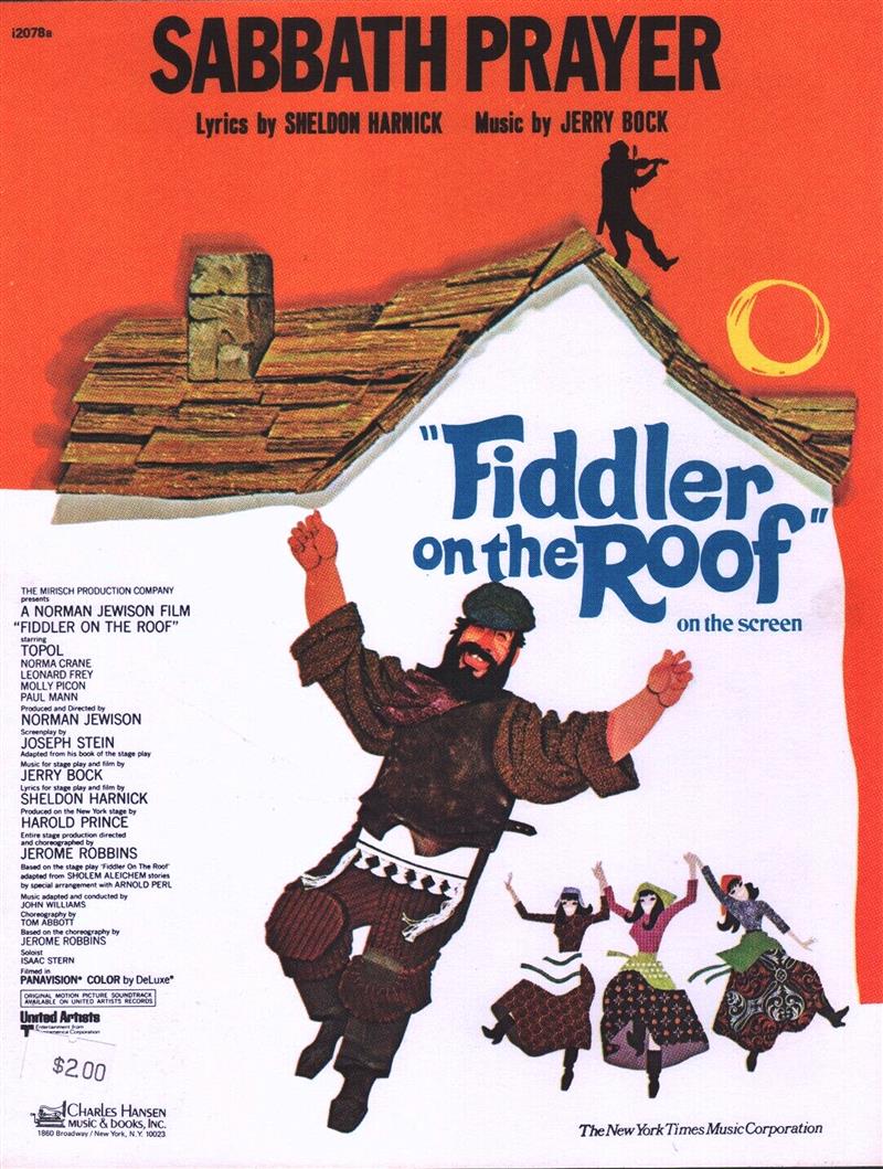 Sabbath Prayer (Fiddler On The Roof 1971)