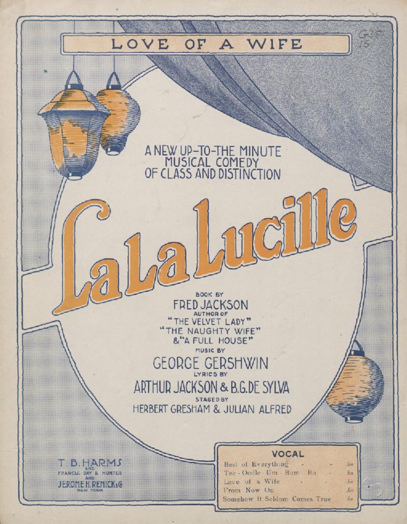 The Love Of A Wife (La La Lucille)