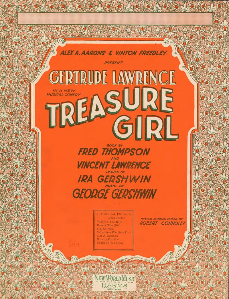 Treasure Girl generic cover [1928]