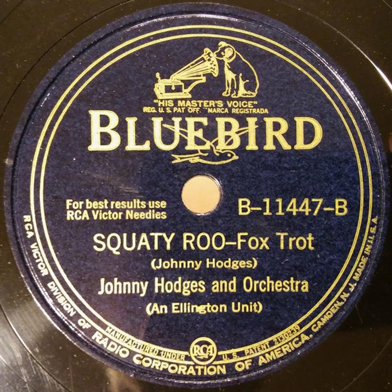 Squaty Roo - Johnny Hodges - Bluebird B11447