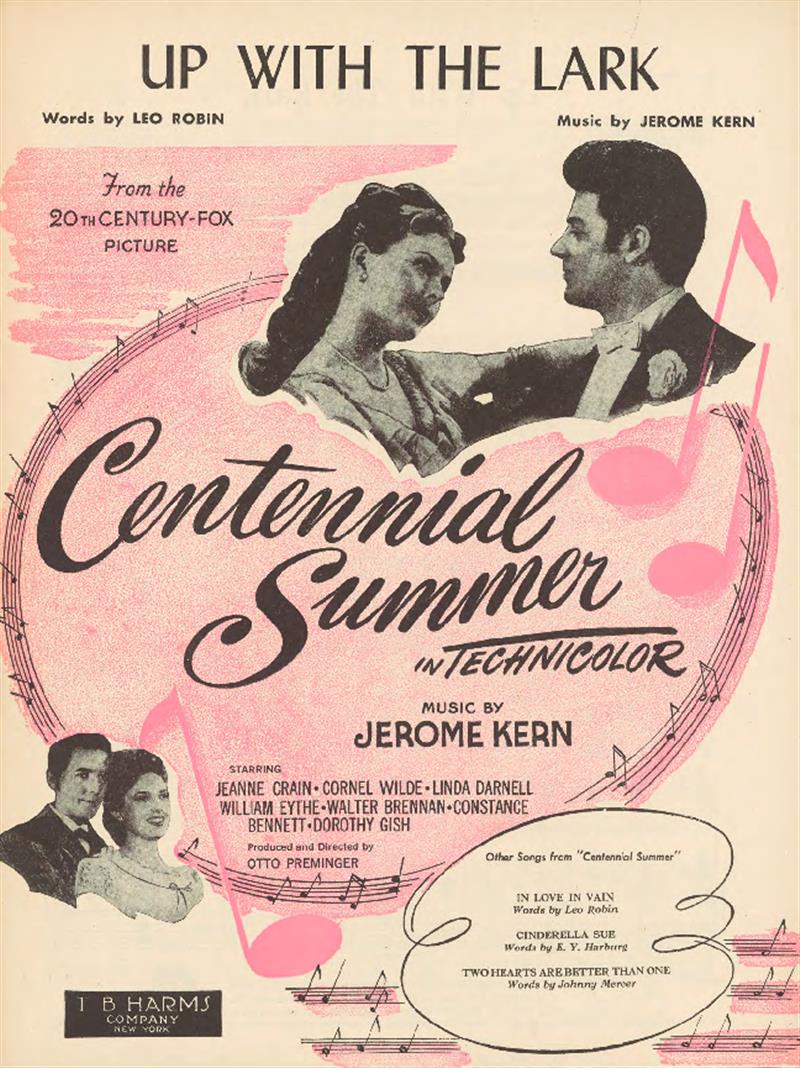 Up With The Lark [1946]