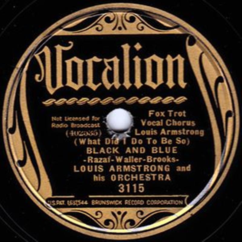 Black And Blue Vocalion