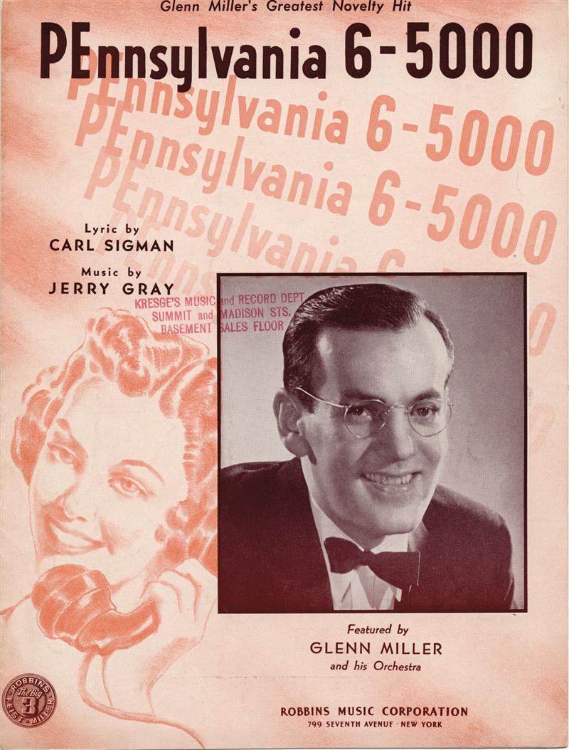 Pennsylvania 6-5000 Glenn Miller late