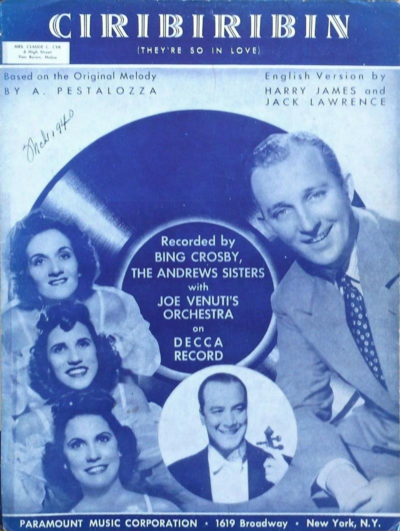 Ciribiribin - Andrews Sisters Bing Crosby