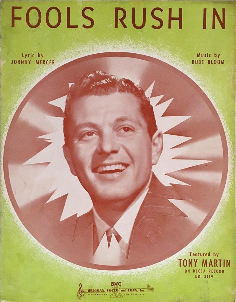 Fools Rush In - Tony Martin