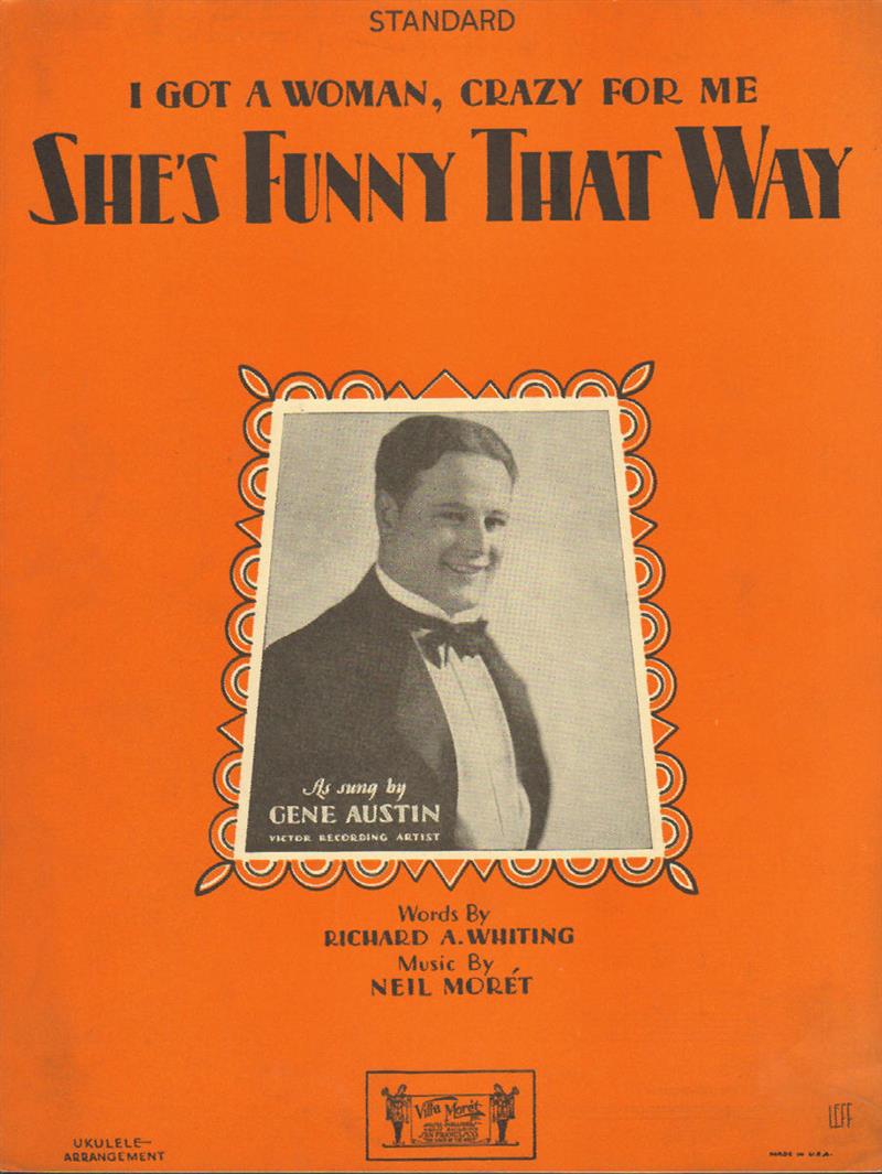 She's Funny That Way - Gene Austin