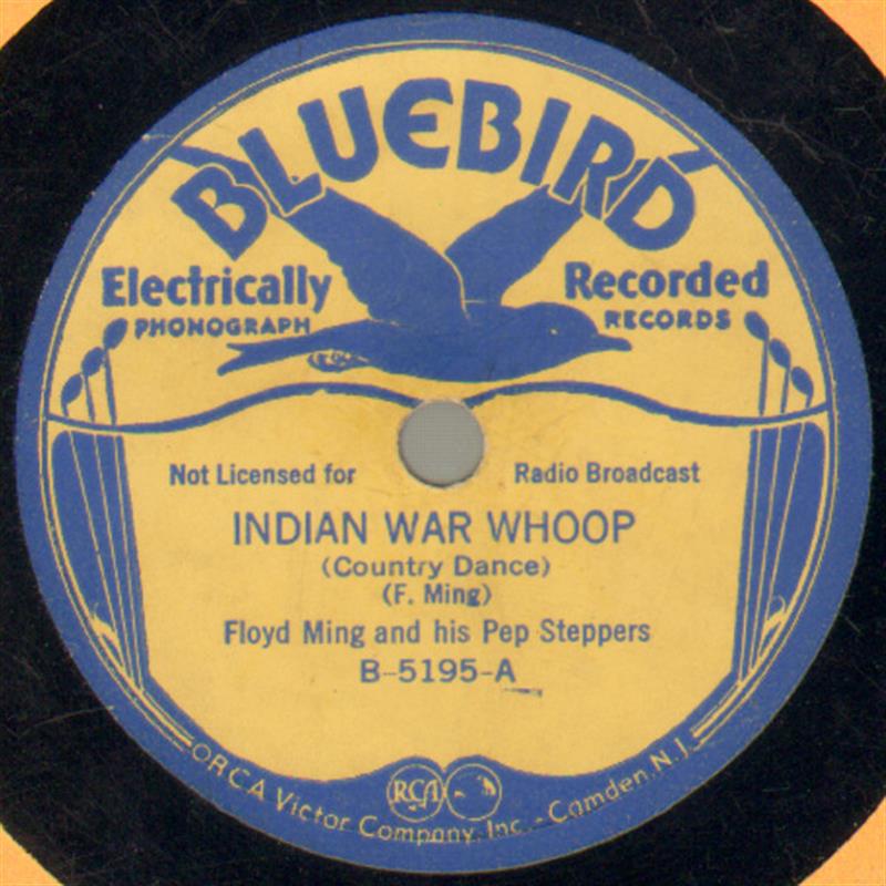 Indian War Whoop - Bluebird B-5195-A