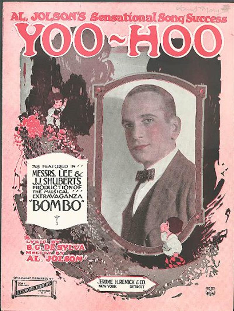 Yoo-Hoo Jolson Bombay