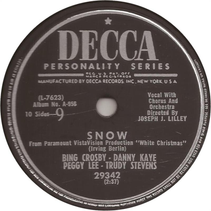 Snow - Decca 29342