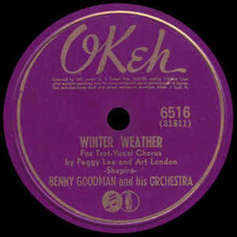 Winter Weather - Okeh 6516