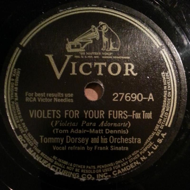 Violets For Your Furs - Victor 27690-A