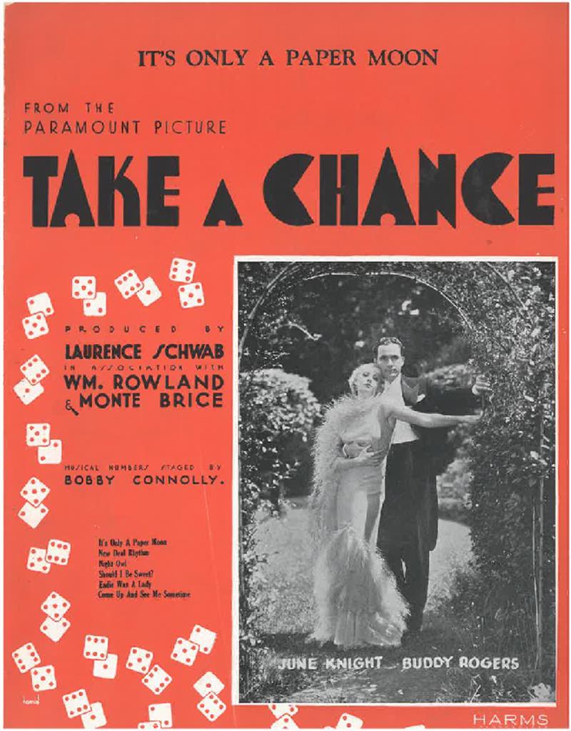 It's Only A Paper Moon - Take A Chance (1933)