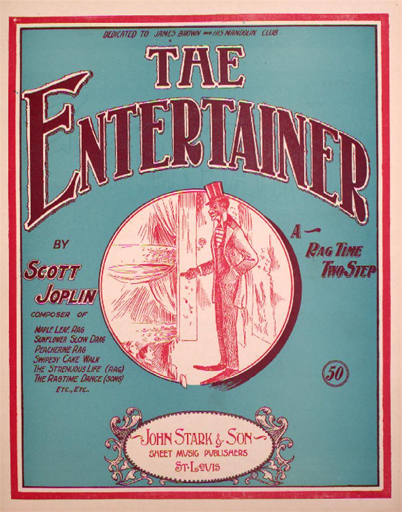 The Entertainer - blue