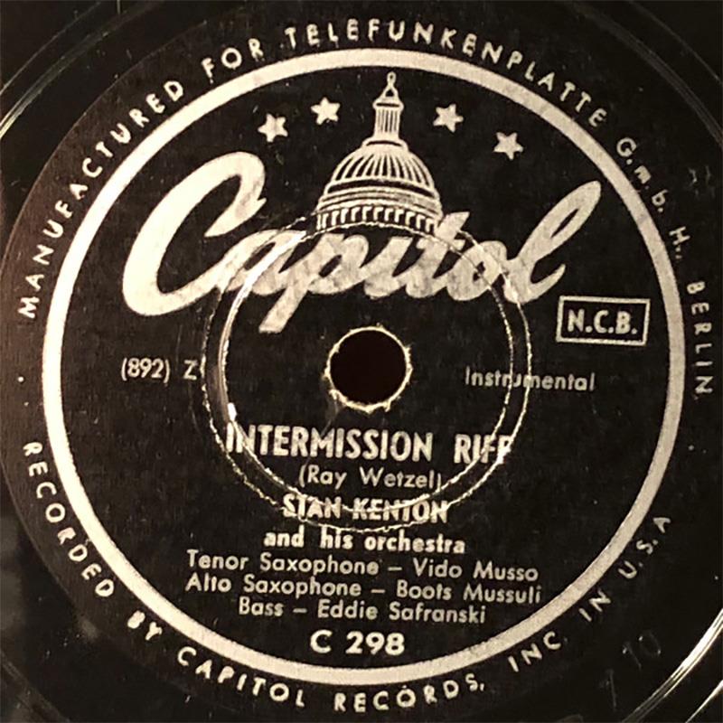 Intermission Riff - Capitol C298