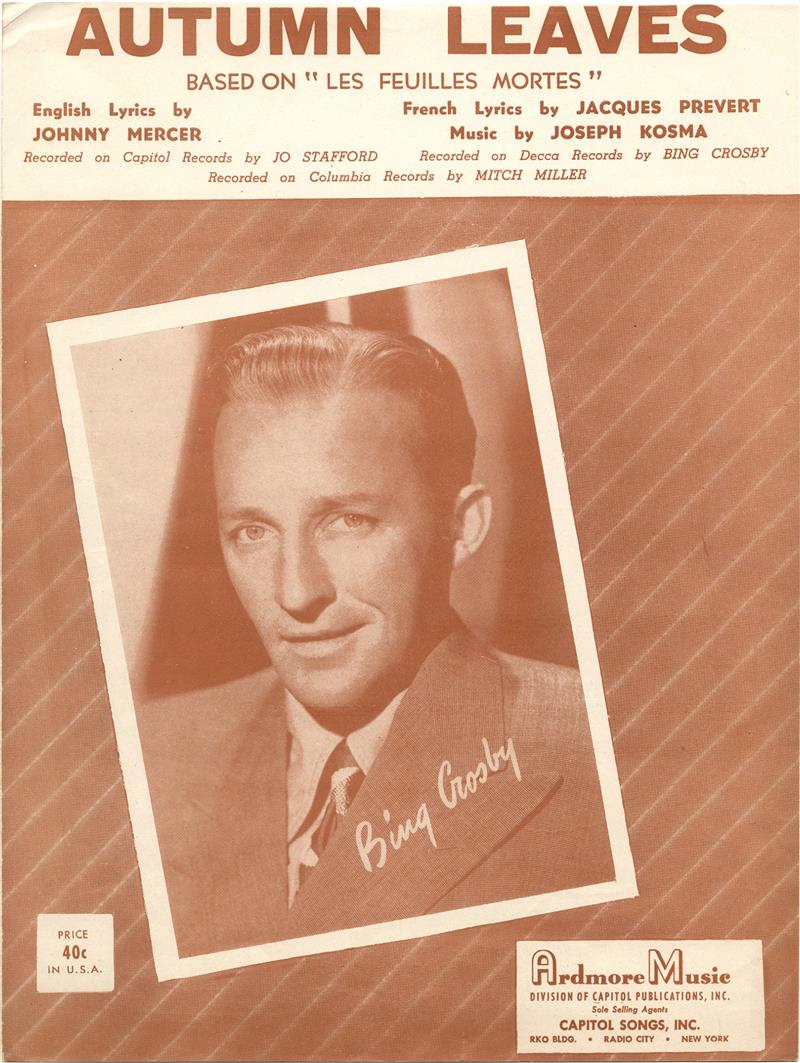 Autumn Leaves - Bing Crosby